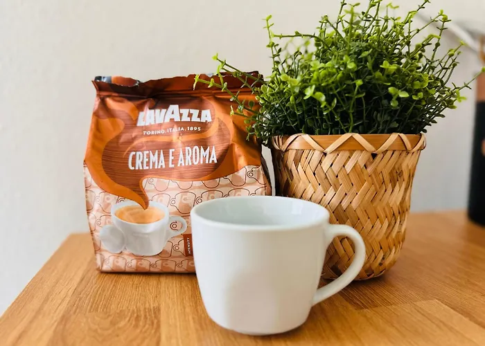 Herzraum Appartement,Kostenfreier Parkplatz,Innenstadt Babybett,Familie U Buisness,Gratis Kaffee Und Tee