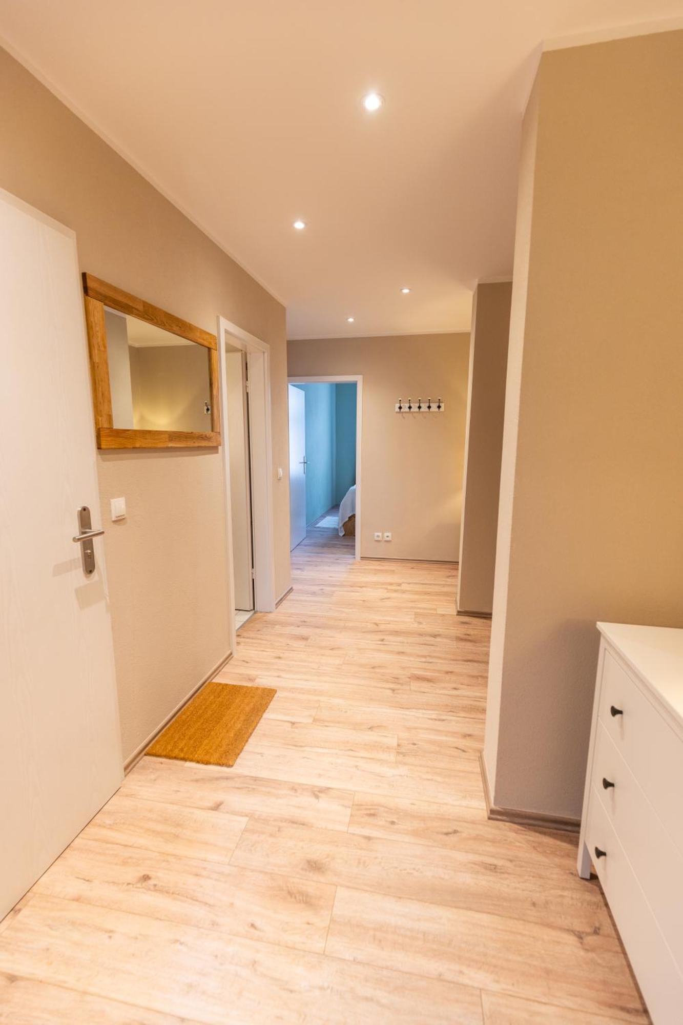 Apartment Herzraum Appartement,kostenfreier Parkplatz,innenstadt Babybett,familie U Buisness,gratis Kaffee Und Tee